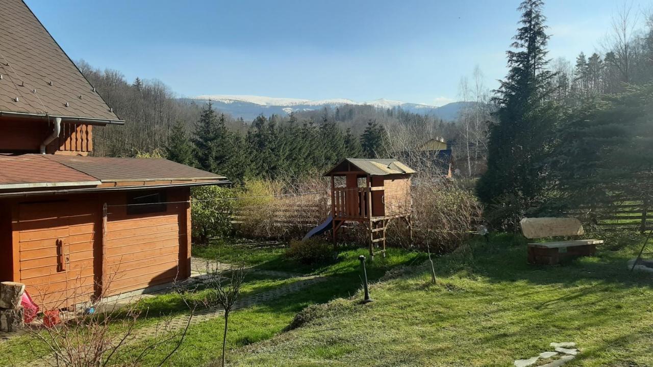 Chata Gorska Sowa Dla 12 Osob, 4 Sypialnie,Salon Z Kominkiem Villa Podgorzyn Exterior photo