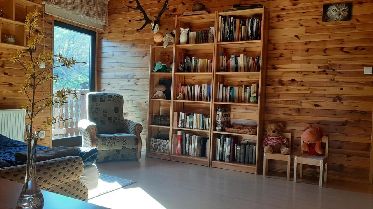 Chata Gorska Sowa Dla 12 Osob, 4 Sypialnie,Salon Z Kominkiem Villa Podgorzyn Exterior photo